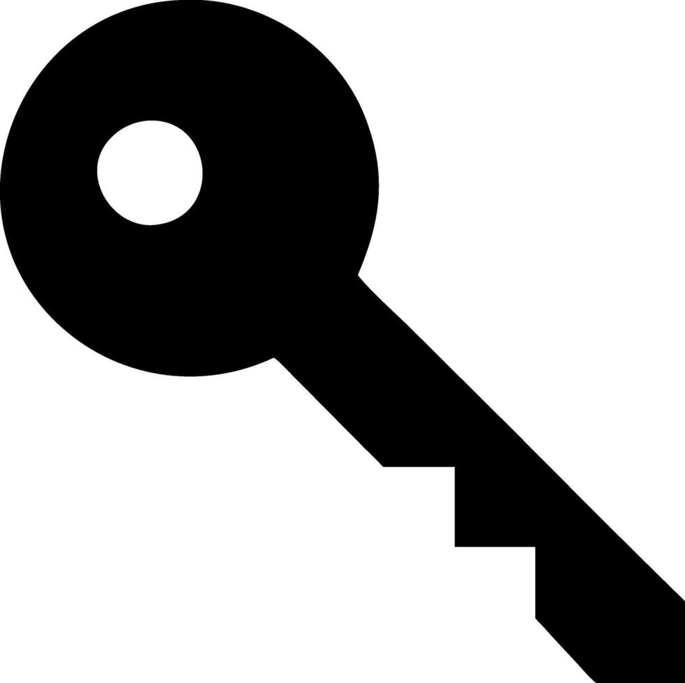 Key Icon Symbol Set vector