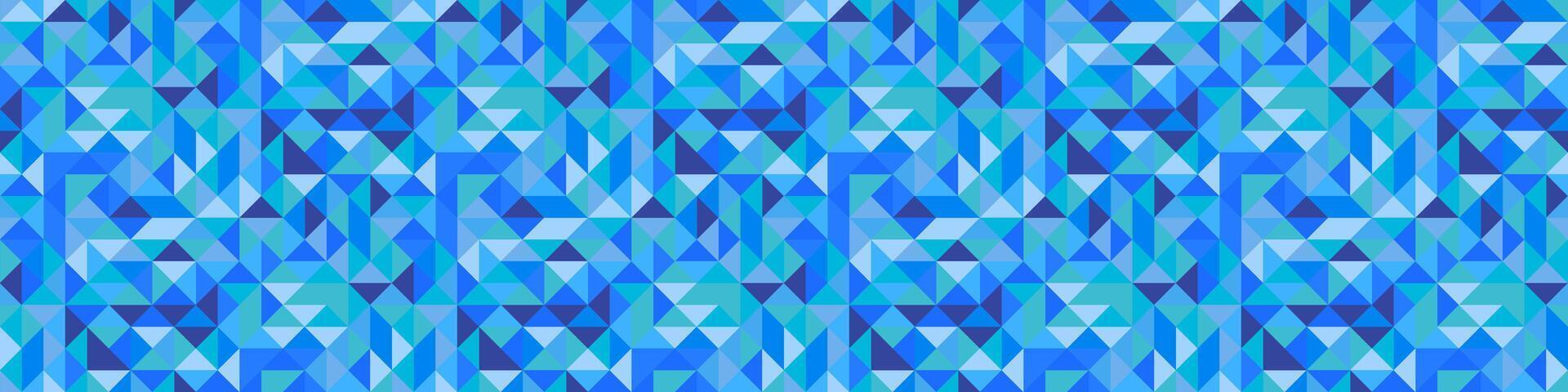 Abstract seamless multicolored diagonal geometric pattern background - geometrical graphic design vector