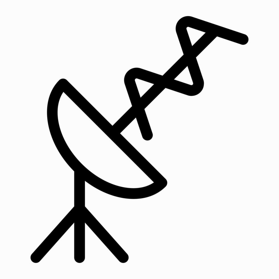 Antenna Long Range Icon vector