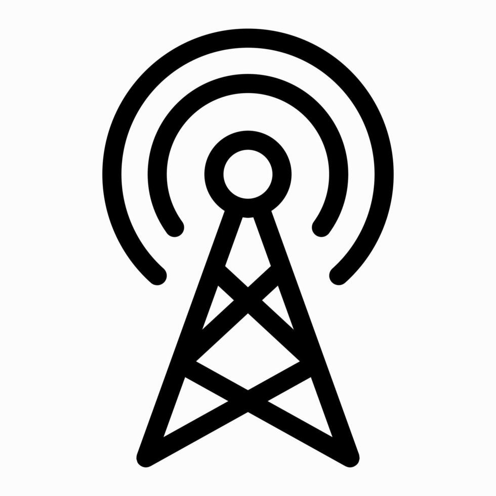 Antenna Tower Icon vector