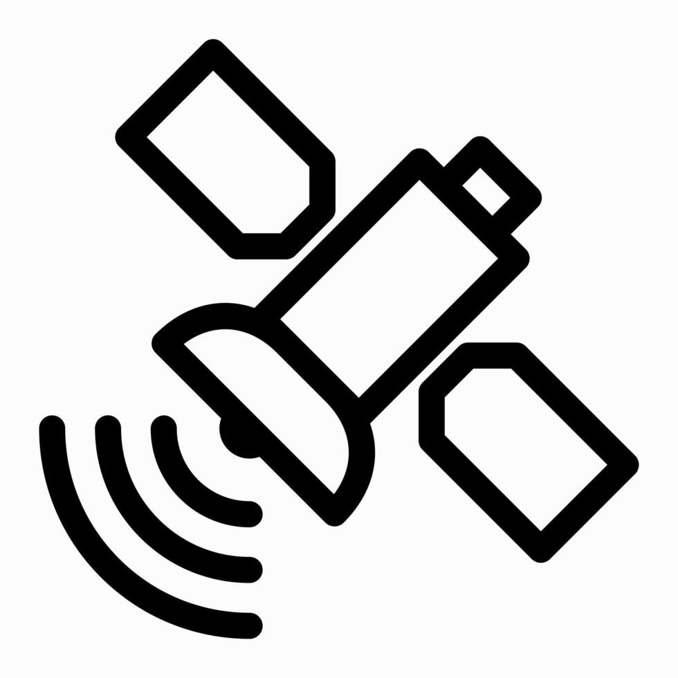 Antenna Satellite Icon vector
