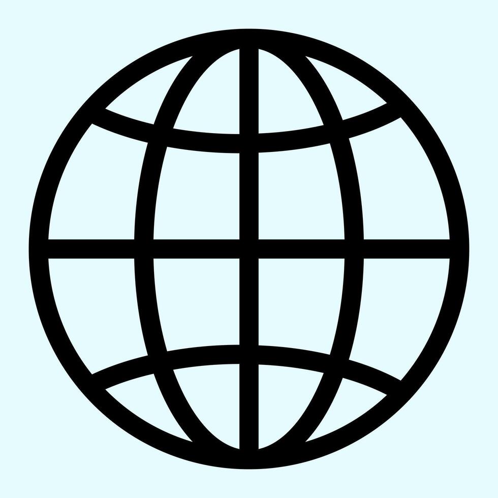 World Globe Icon vector