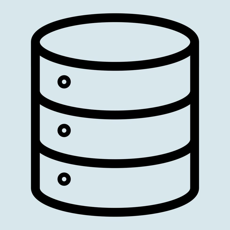 Storage Server Icon vector