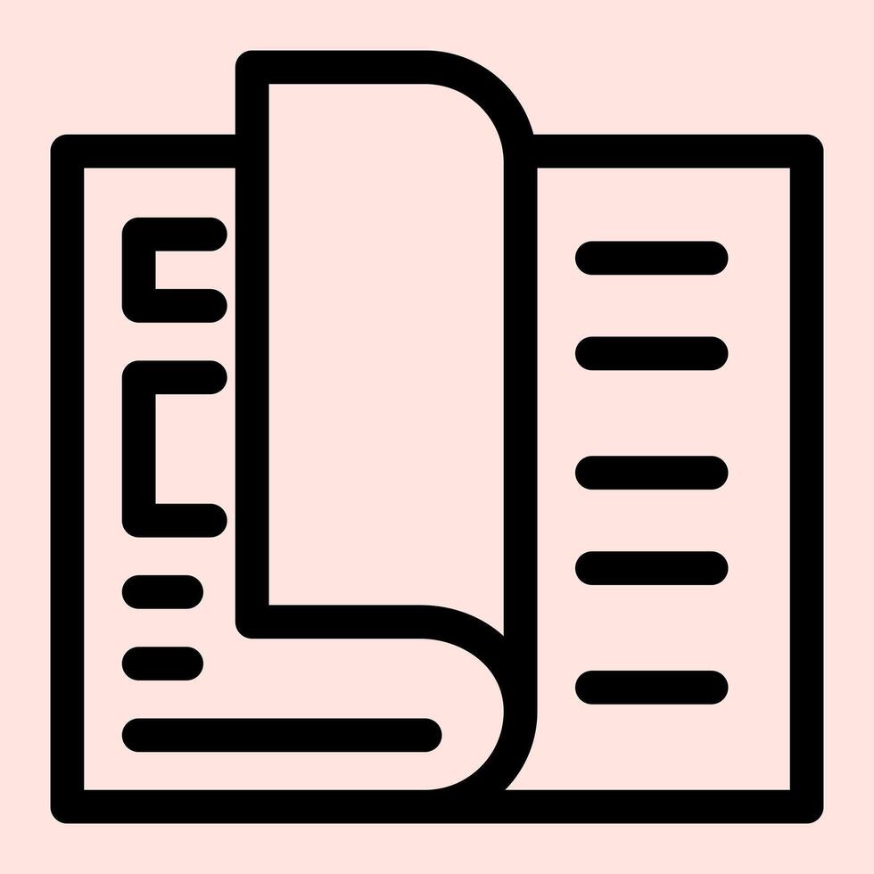 Magazine Book Icon vector