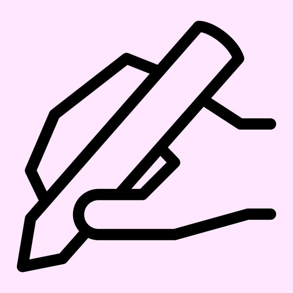 Pencil Writing Icon vector