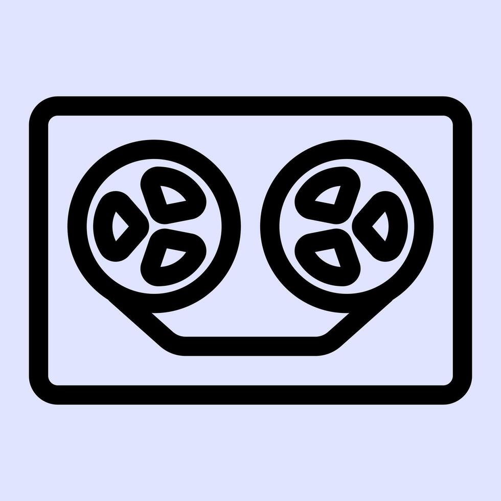 Database Recording Icon vector