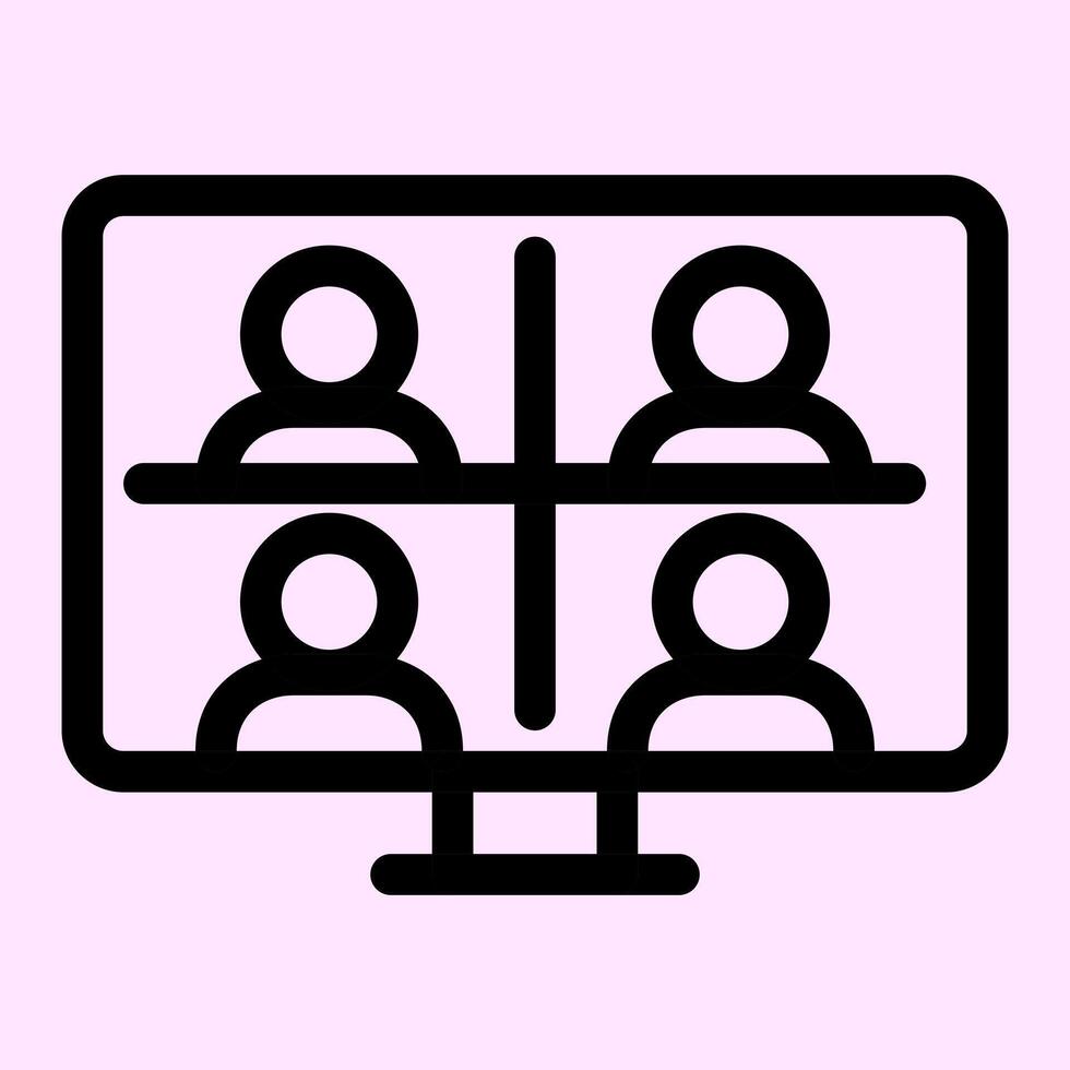 Conversation Group Chat Icon vector