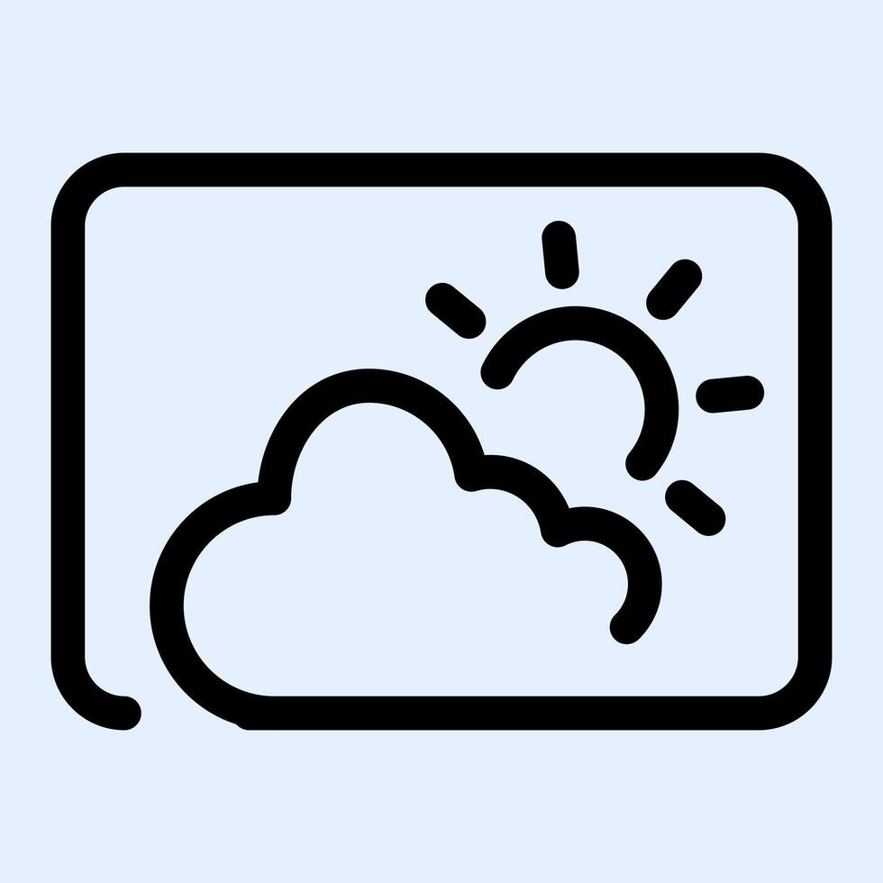 Weather Monitoring Icon vector