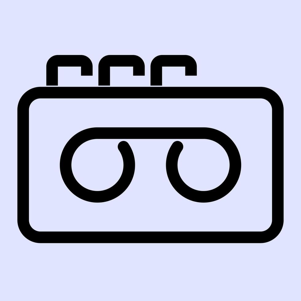 Recorder Device Icon vector