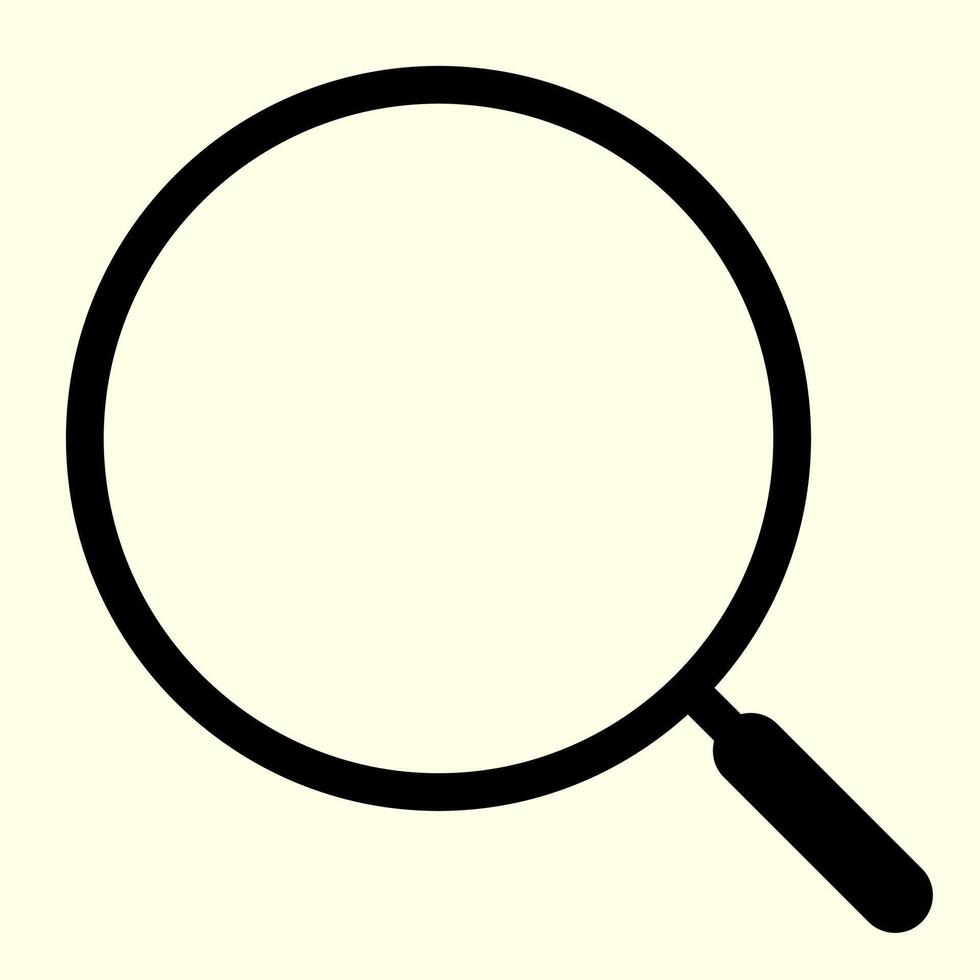 Search Magnifier Icon vector