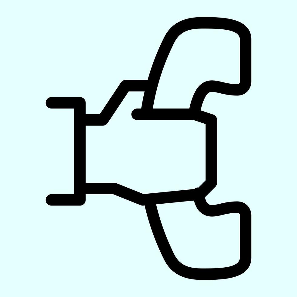Hand Phone Icon vector