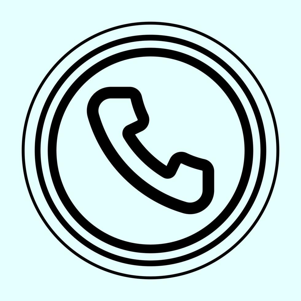Telephone Services Icon vector