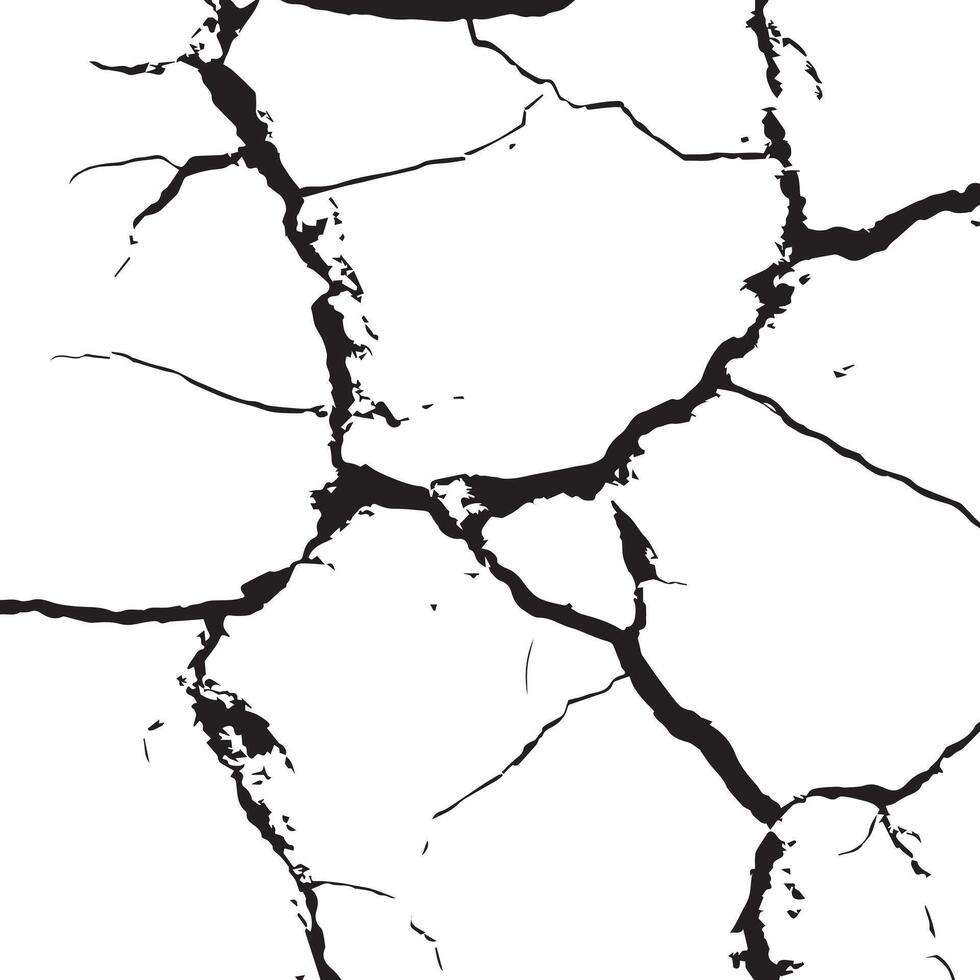 Scorched Paper Grunge Texture Template for Burned and Worn-Out Visuals vector