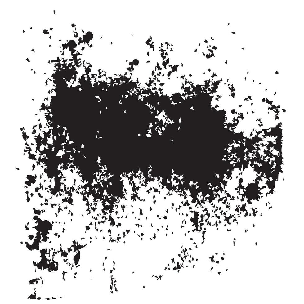 Wet Ink Splatter Grunge Background Template for Creative Typography vector