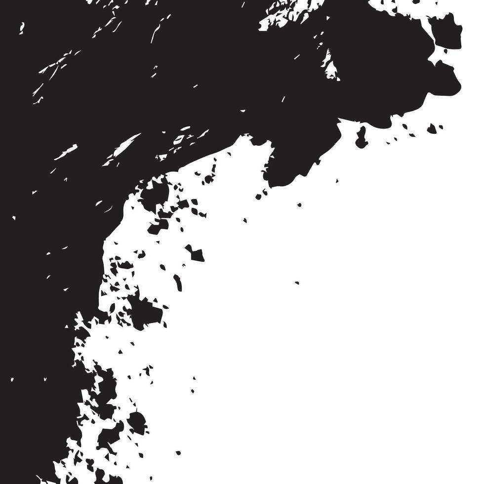 Messy Paint Roller Grunge Effect Template for Bold and Artistic Designs vector