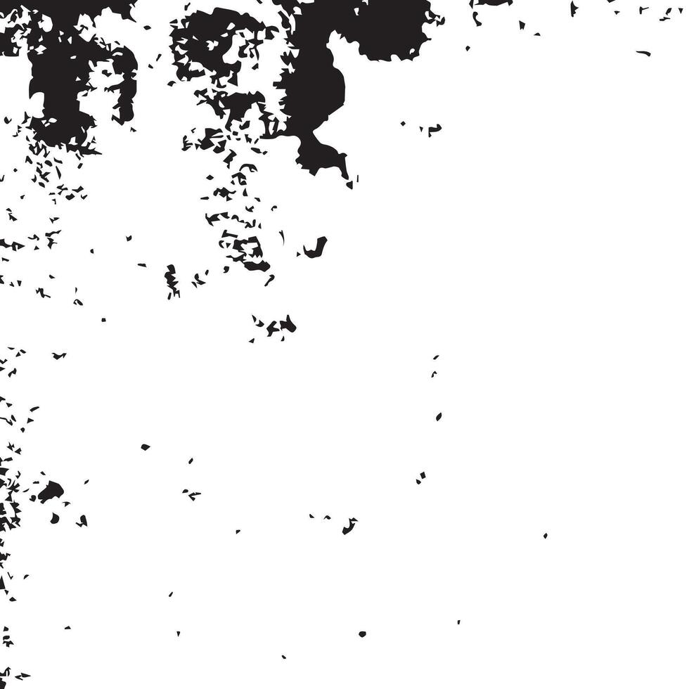 Heavy Grunge Ink Brush Texture Template for Expressive Designs vector