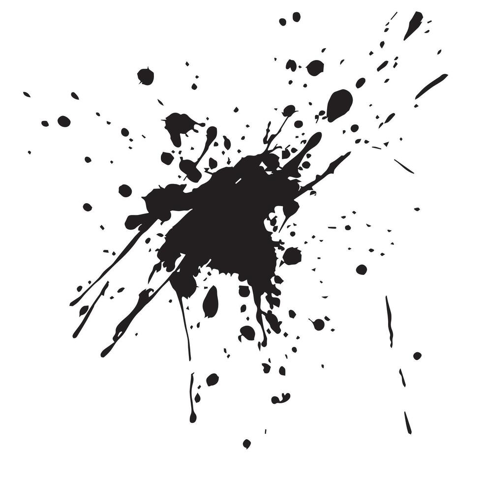 Scuffed and Scratched Concrete Grunge Background Template for Rugged Effects vector