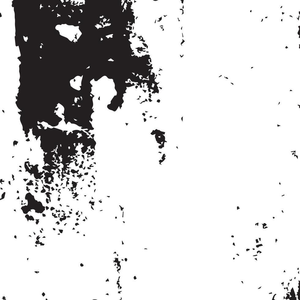 Distressed Halftone Grunge Texture Template for a Retro Comic Book Look vector