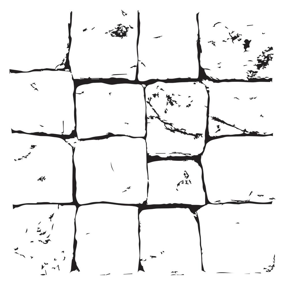 Raw and Messy Brushstroke Texture vector