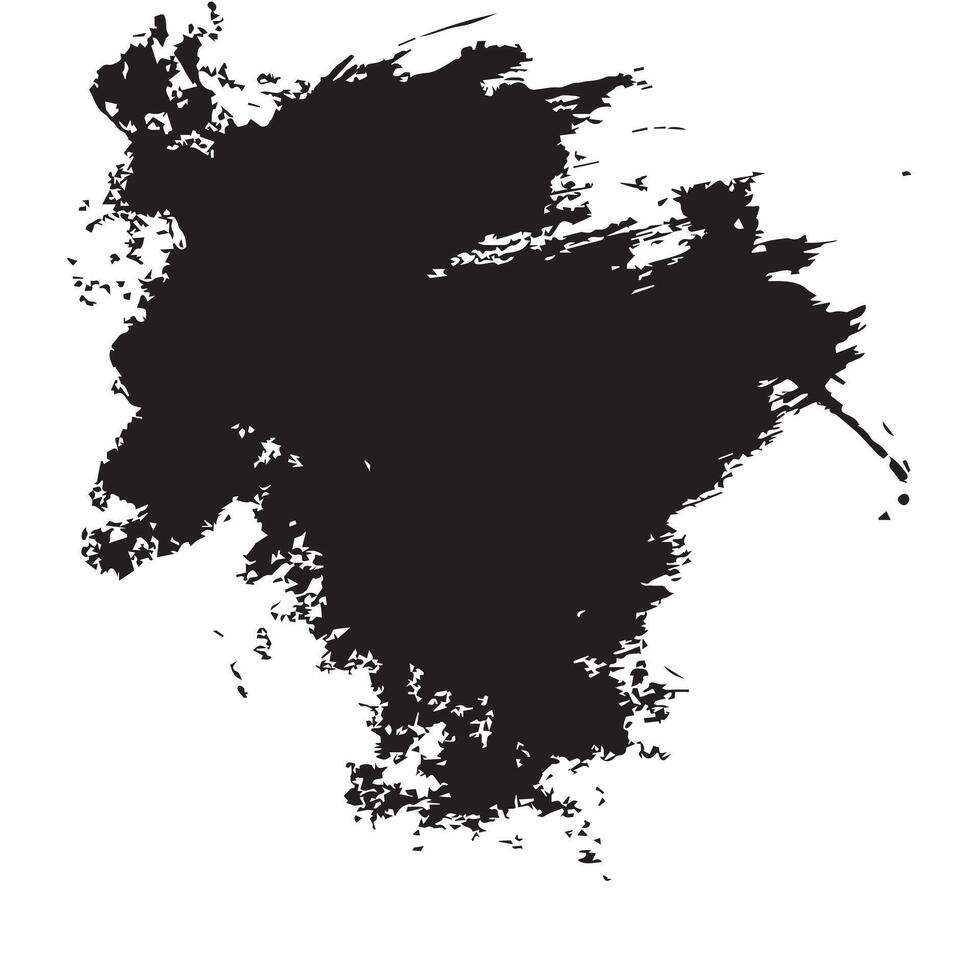 Ink Blot and Smudge Grunge Effect vector