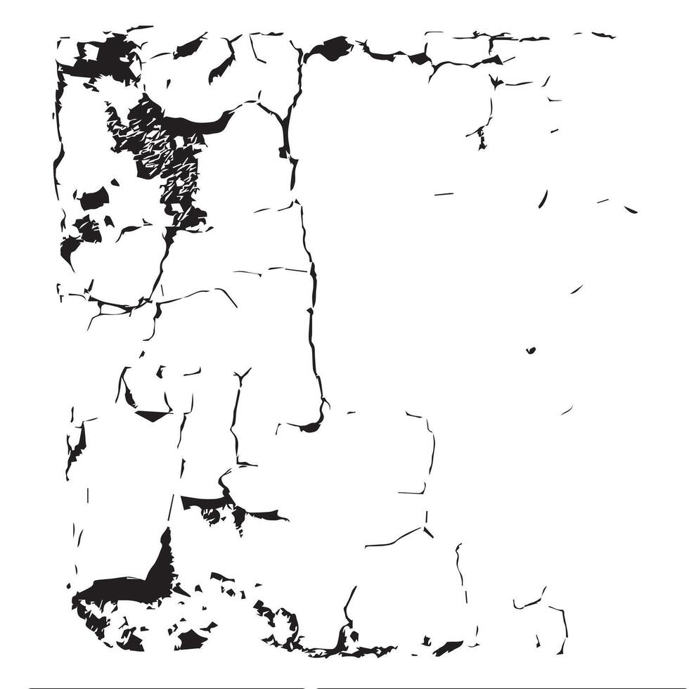 Cracked Surface Grunge Design vector