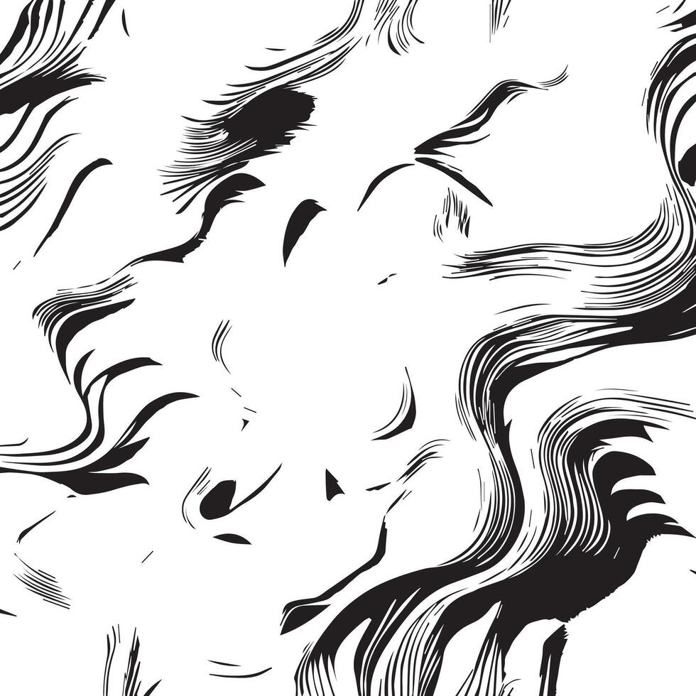Abstract Wavy Distressed Grunge Background vector