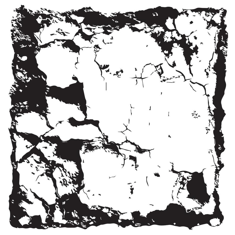 Torn Paper Edge Grunge Texture for Raw and Rugged Effects vector