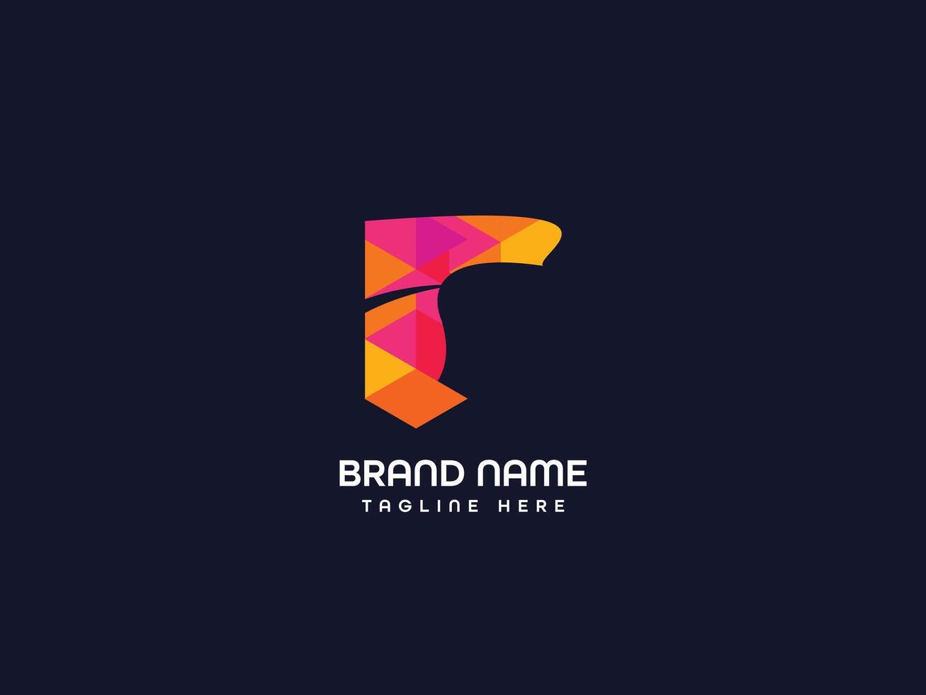 Branding logo identity vector