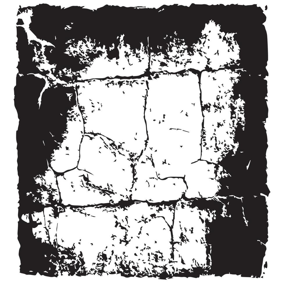 Paint Drip Grunge Texture for Artistic and Messy Styles vector