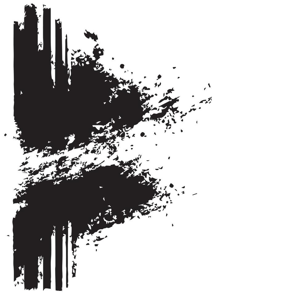 Torn Paper Grunge Texture for Raw and Rugged Visuals vector