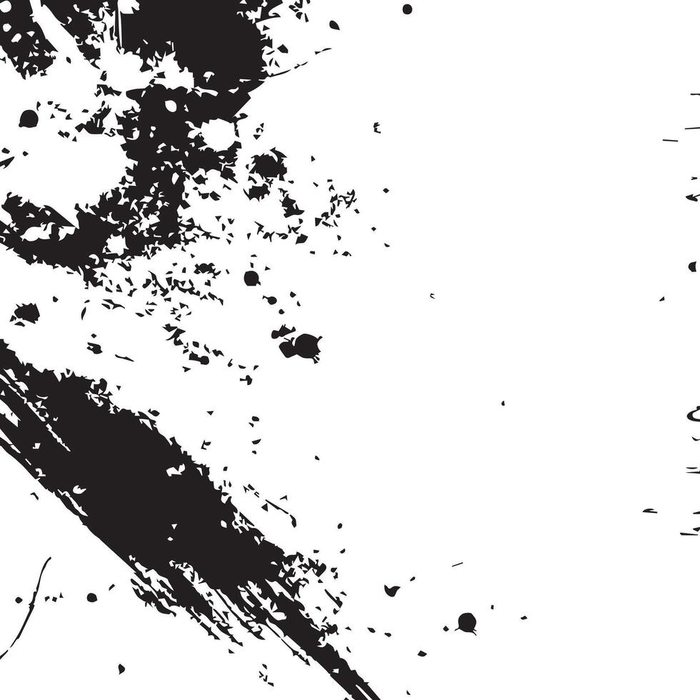 Water-Damaged Grunge Texture for Aged and Distressed Effects vector