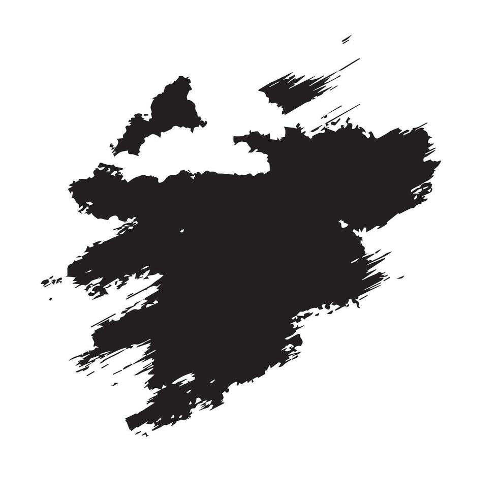 Textured Stormy Cloud Stroke vector