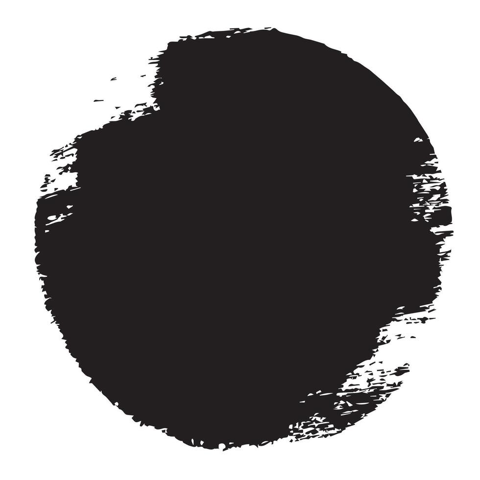 Spontaneous Enso Circle Brush vector