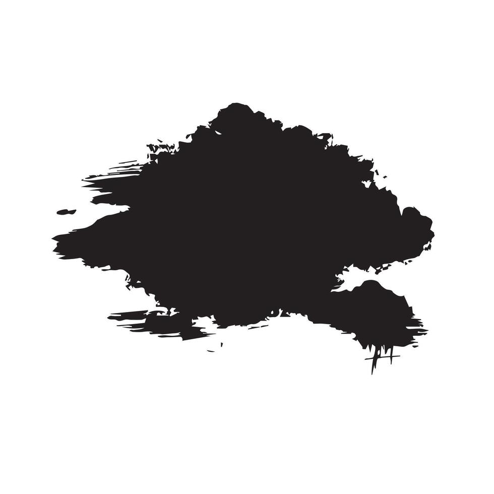 Dirty Cloud Smudge Brush Effect vector