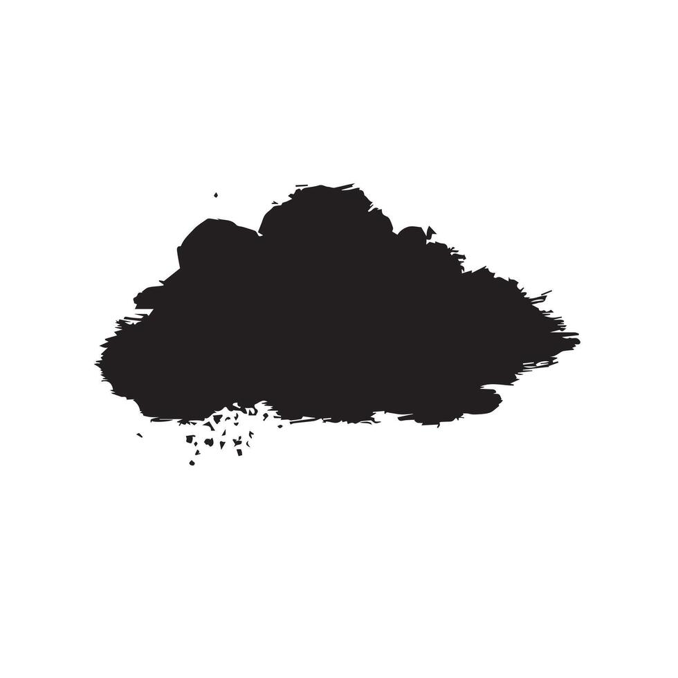 Old Paper Cloud Texture Brush vector