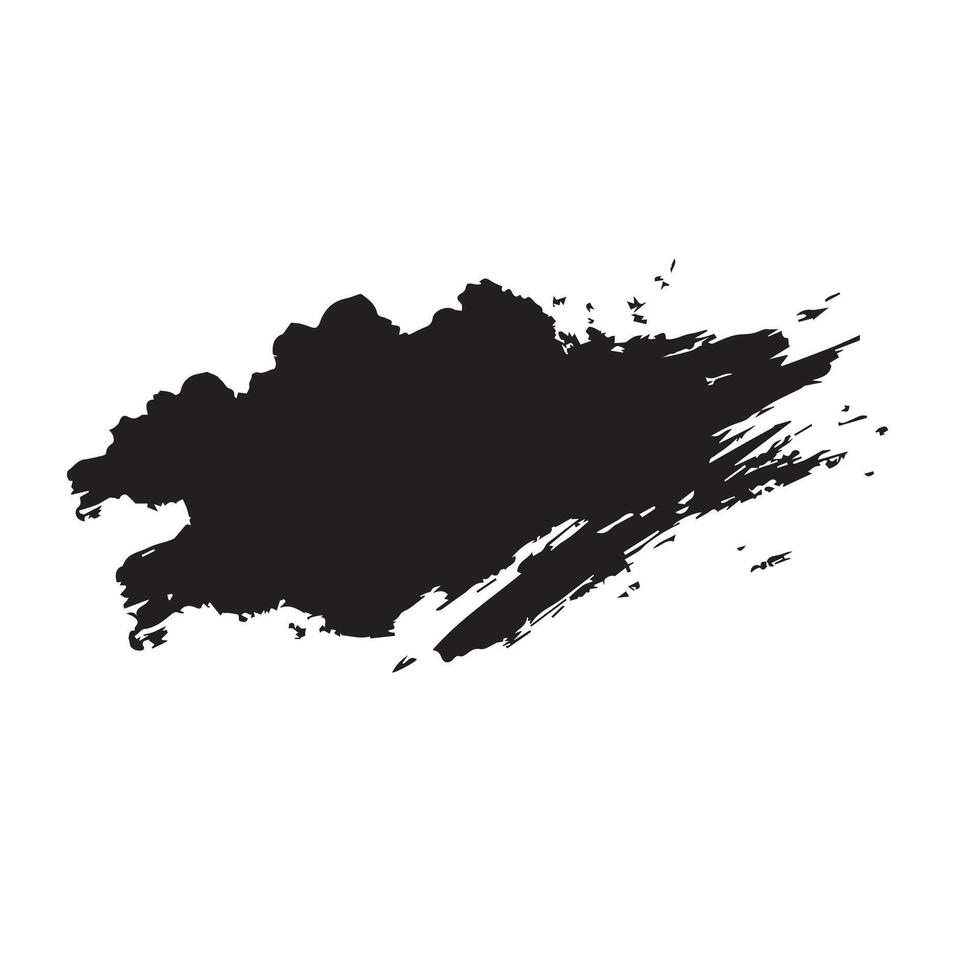 Artistic Grunge Cloud Stroke vector