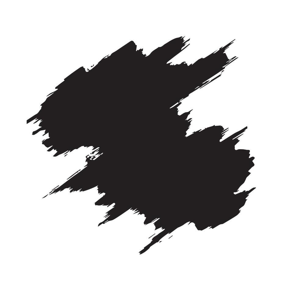 Organic Cloud Brush Stroke vector