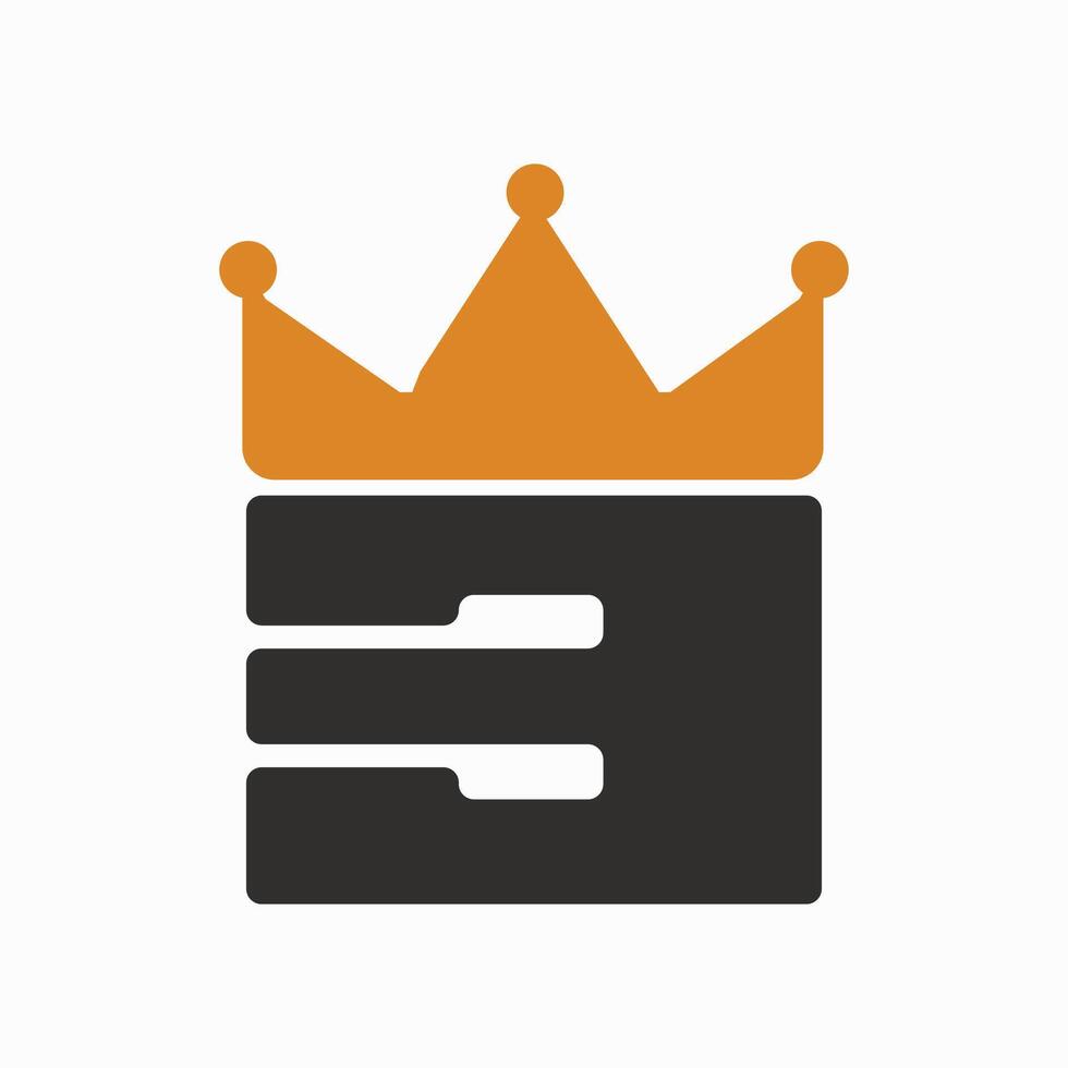 The logo features a bold, hand-drawn B with a crown vector
