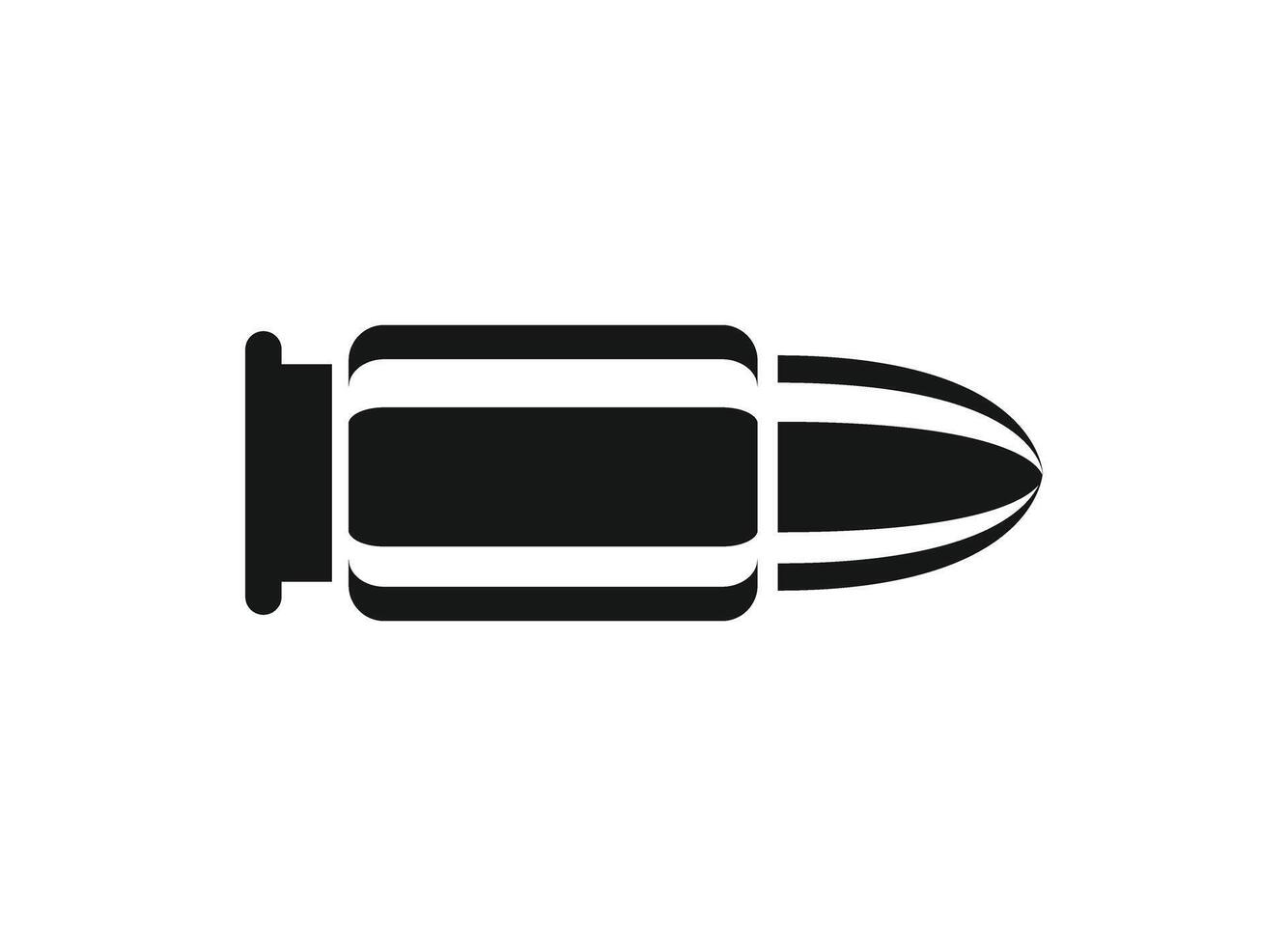 Bullet icon illustration isolated on white background vector