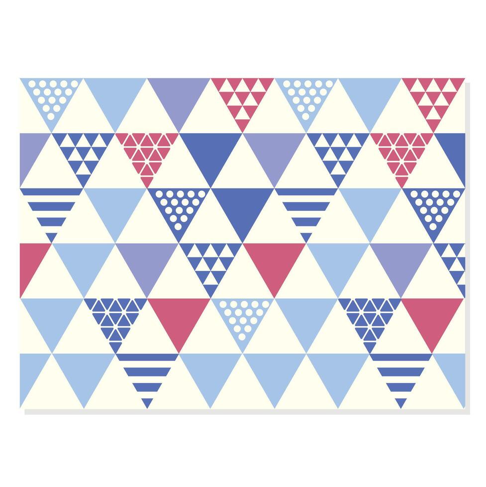 Illustration graphic of Triangle Pattern fit for your background design vector