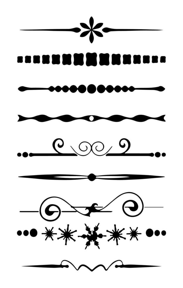 decorative vintage frame and border on white background vector