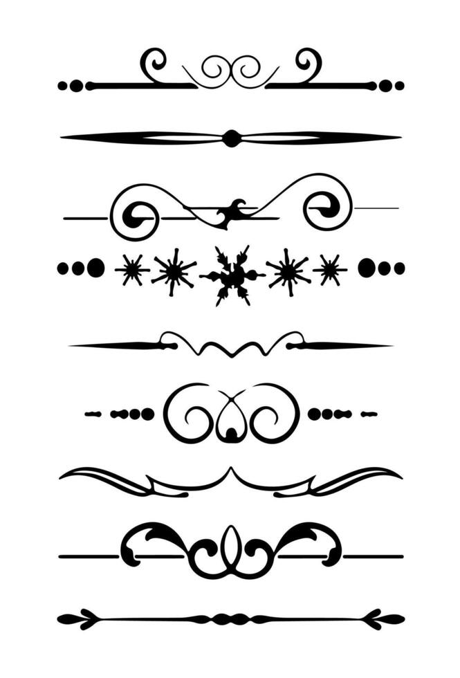 decorative vintage frame and border on black colour vector