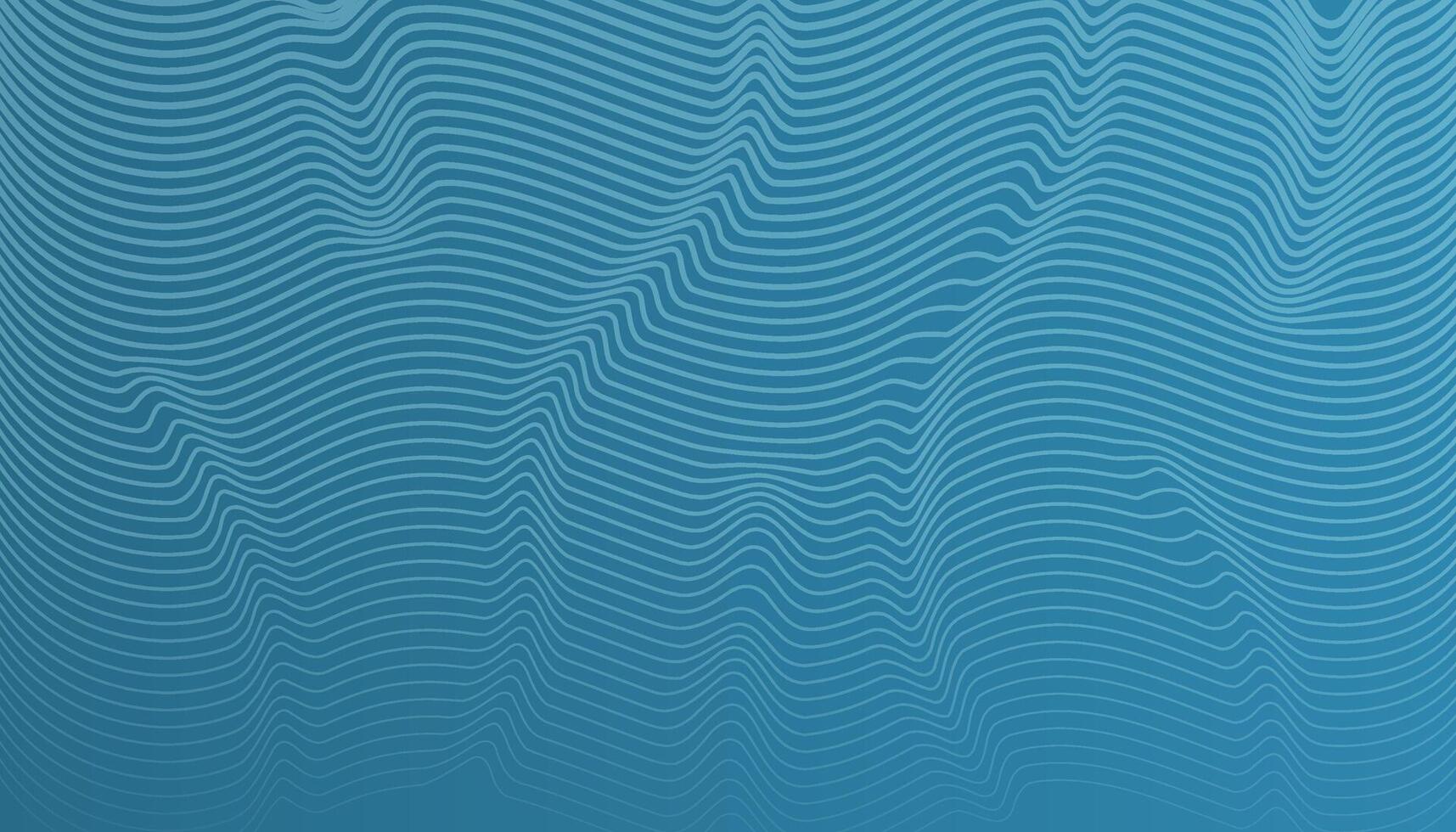 Modern abstract background with blue blended lines. vector