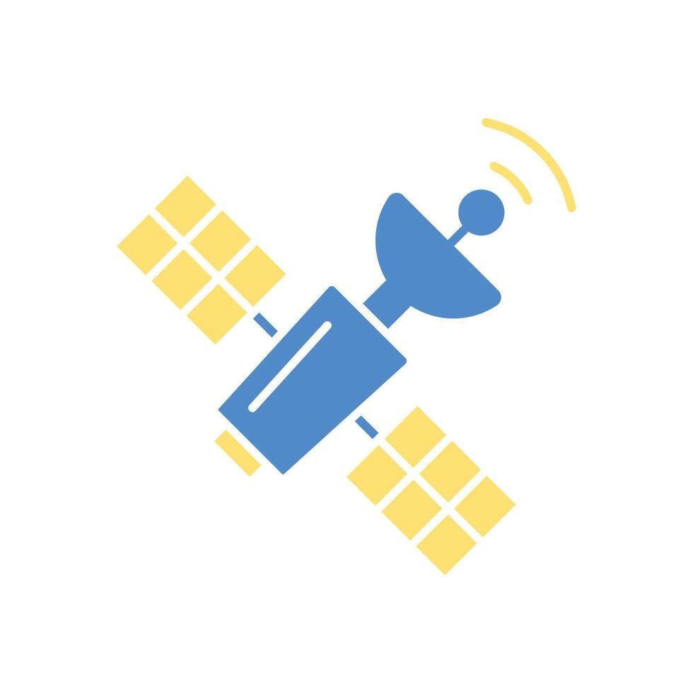 satellite icon.Editable stroke.linear style sign for use web design,logo.Symbol illustration. vector