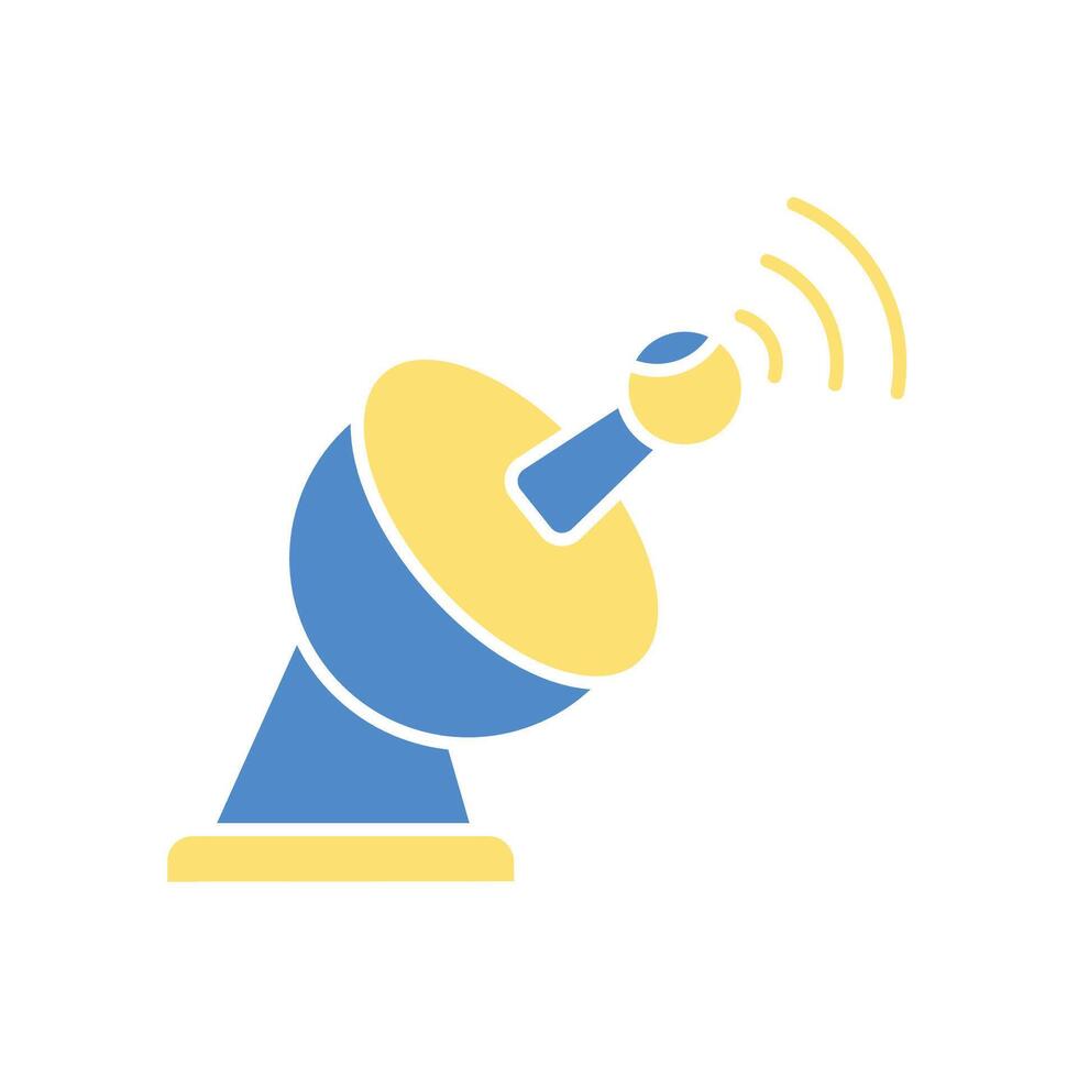 ground station icon.Editable stroke.linear style sign for use web design,logo.Symbol illustration. vector