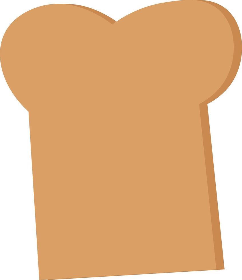 Simple Illustration of Sliced Bread vector
