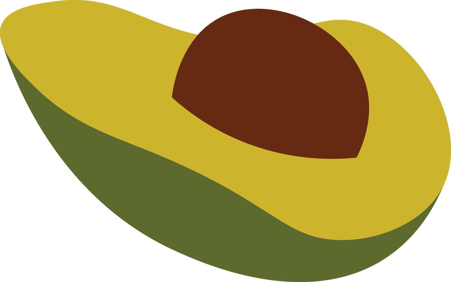 Illustration of an Avocado vector