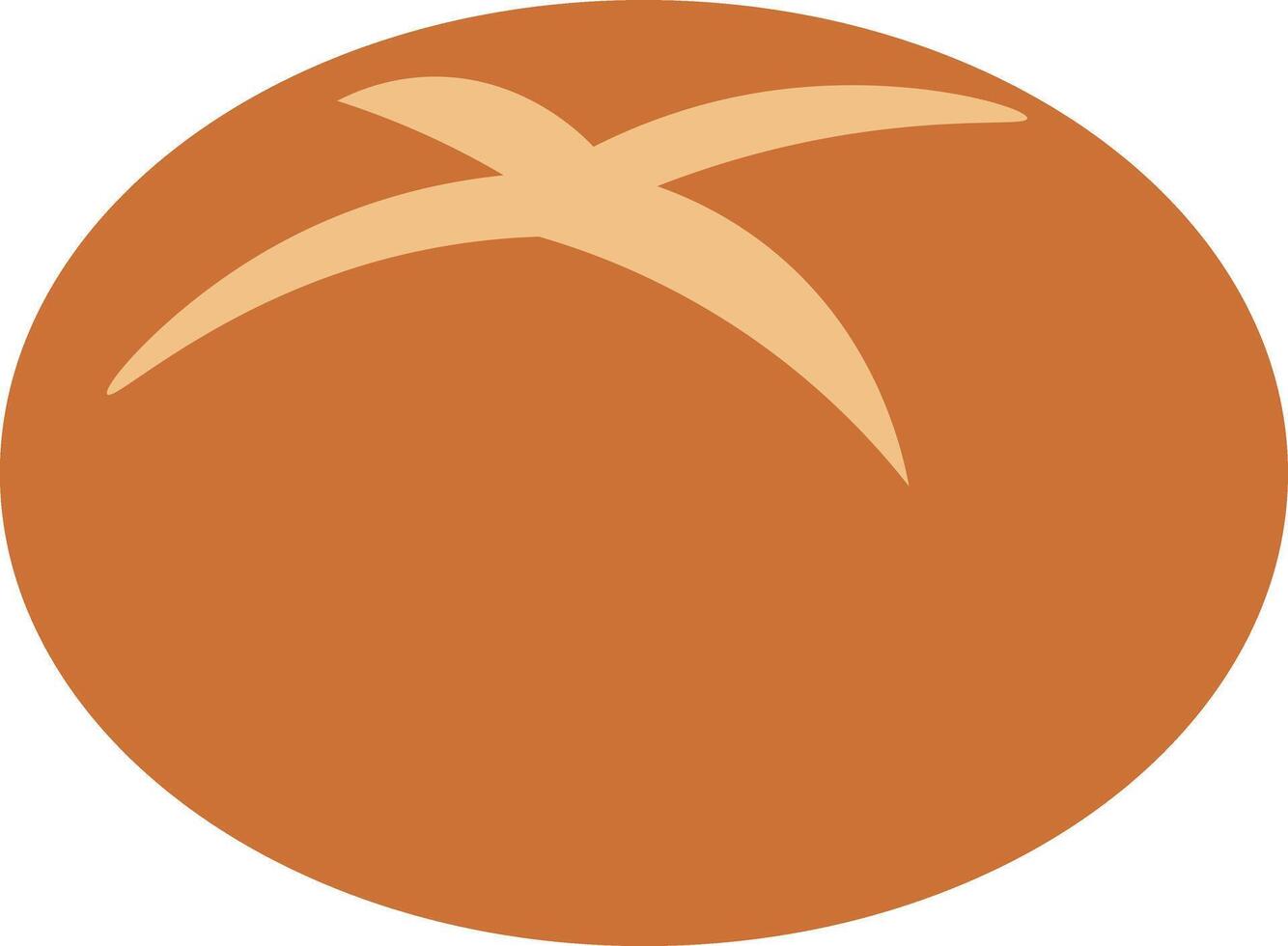 Simple Bread Icon vector