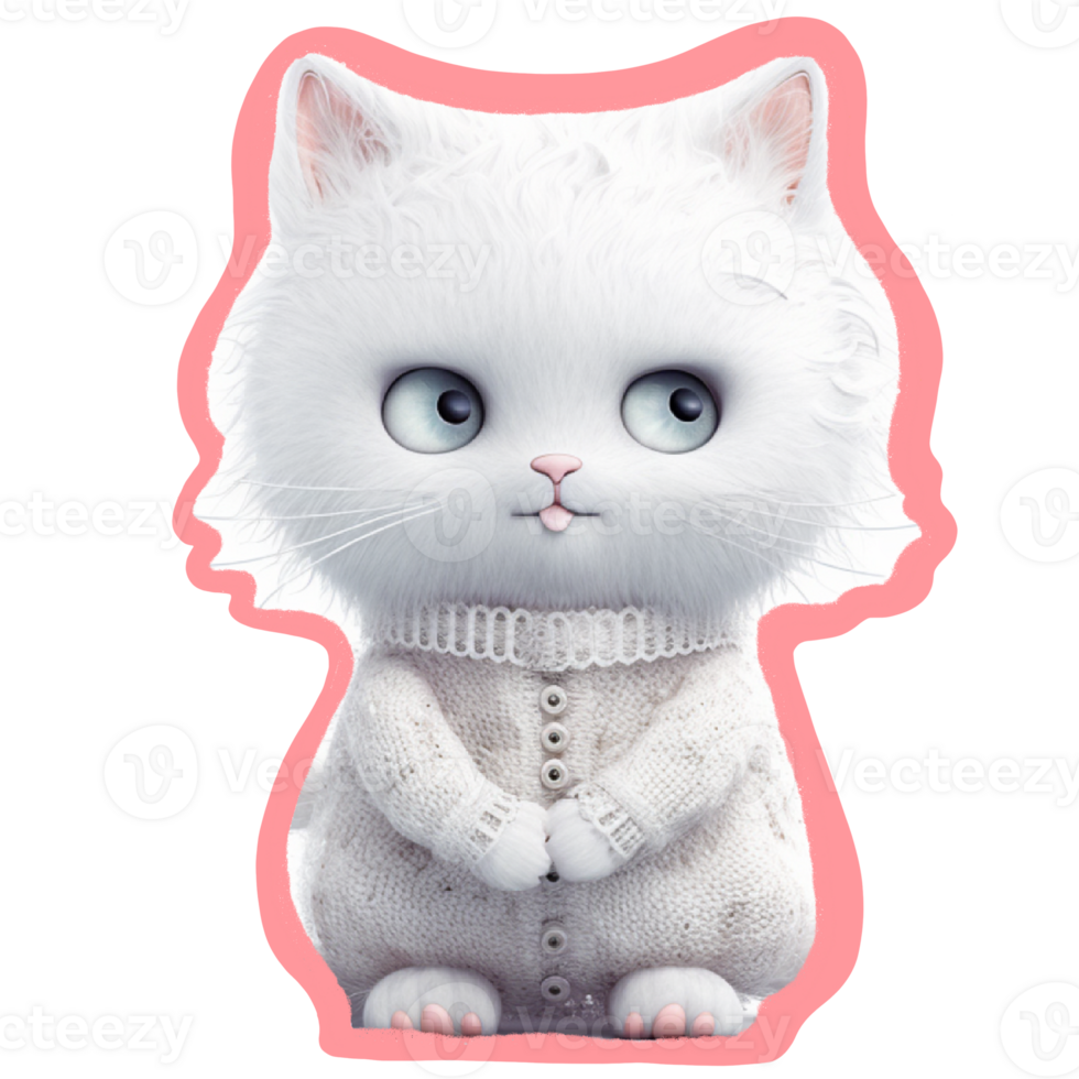 A cat is cute png