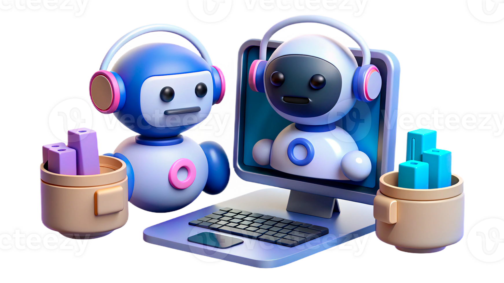 android with computer mouse png